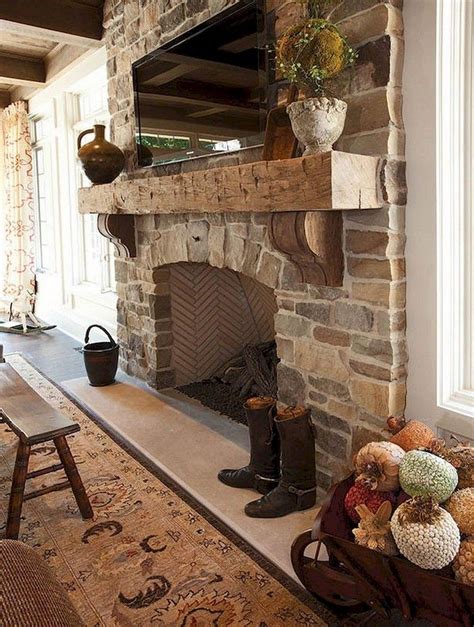 rustic decor fireplace|pictures of farmhouse style fireplaces.